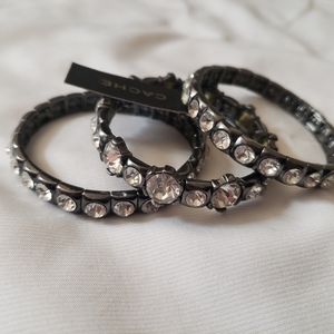 Cache Rhinestone Braclet Set
